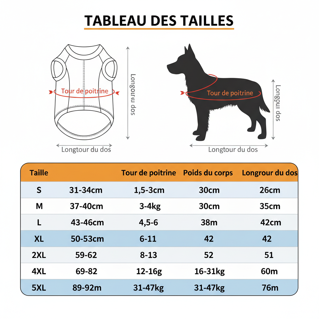 Pull pour chiens imperméable
